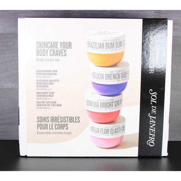 Sol De Janeiro Sephora Beauty Insider Body Cream Set Of 4 x 25ml NEW & Sealed - Picture 2 of 6